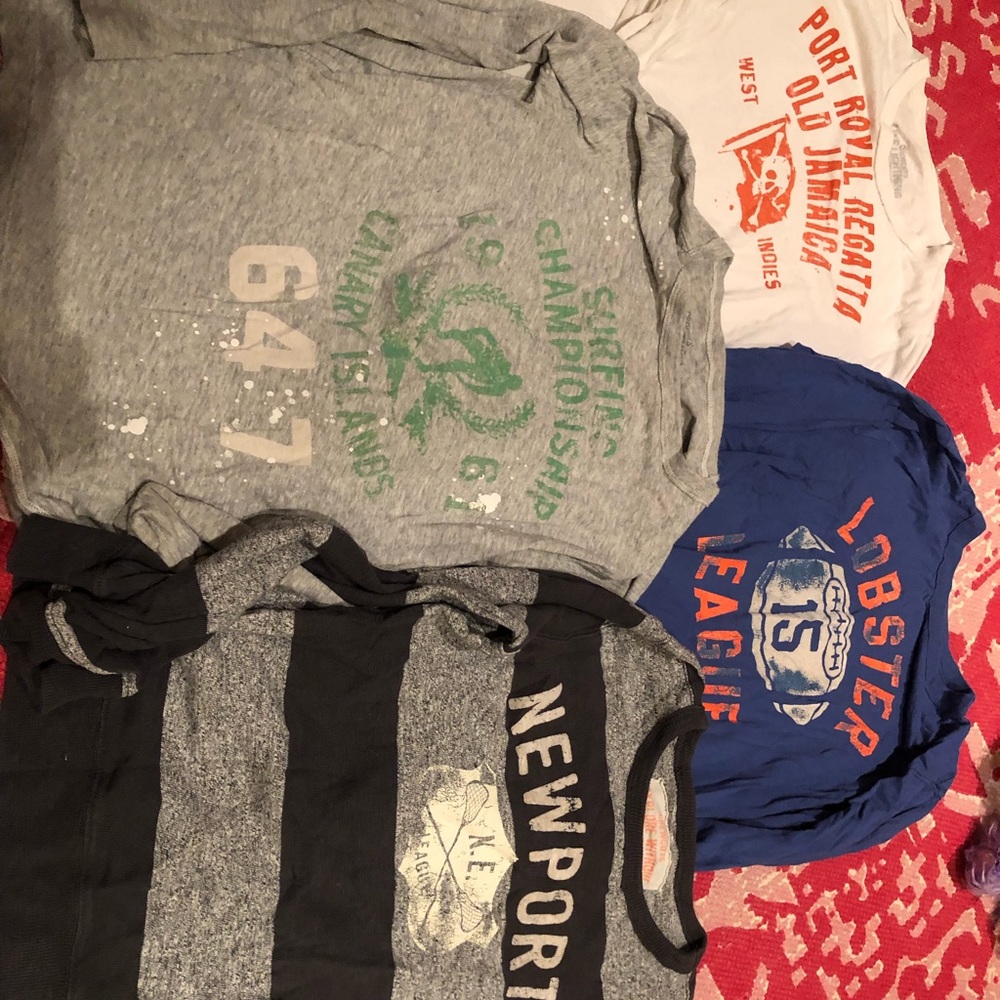 Boys crewcuts long sleeve shirts